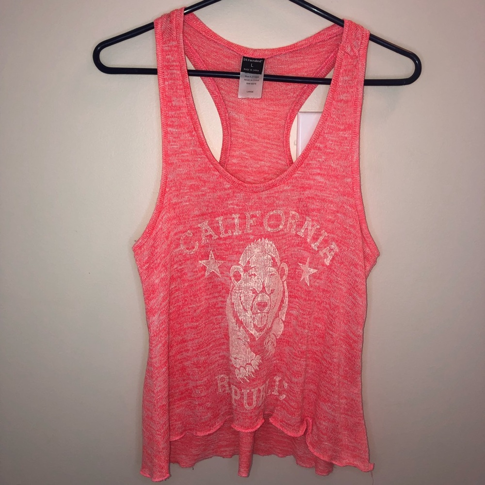 Stranded tank top size L